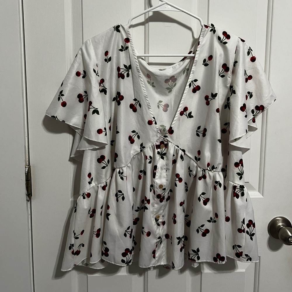 Cherry blouse